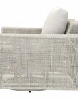 Tropez Outdoor Swivel Rocker Lounge Chair-Outdoor Lounge Chairs-Essentials For Living-LOOMLAN