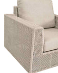 Tropez Olefin Fabric Swivel Outdoor Rocker