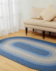 Twin River Braided Oval Reversible Outdoor Rugs