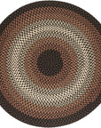 Twin River Braided Round Reversible Outdoor Rugs