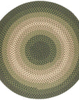 Twin River Braided Round Reversible Outdoor Rugs