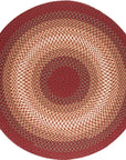 Twin River Braided Round Reversible Outdoor Rugs