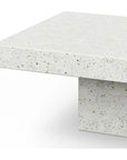 Urbia Una Minimalist Ivory Outdoor Coffee Table