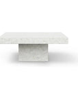 Urbia Una Minimalist Ivory Outdoor Coffee Table