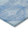 Addison Rugs Uraain Blue Washable Indoor-Outdoor Rug