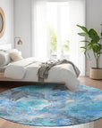 Addison Rugs Uraien Blue Washable Indoor-Outdoor Rug