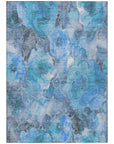 Addison Rugs Uraien Blue Washable Indoor-Outdoor Rug