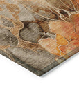 Addison Rugs Uraien Orange Washable Indoor-Outdoor Rug