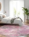 Addison Rugs Uraien Pink Washable Indoor-Outdoor Rug