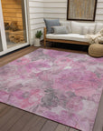 Addison Rugs Uraien Pink Washable Indoor-Outdoor Rug