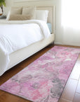 Addison Rugs Uraien Pink Washable Indoor-Outdoor Rug