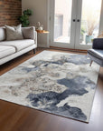 Addison Rugs Uraion Ivory Washable Indoor-Outdoor Rug