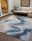 Addison Rugs Vaelain Beige Washable Indoor-Outdoor Rug