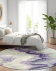 Addison Rugs Vaelain Purple Washable Indoor-Outdoor Rug