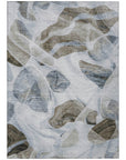 Addison Rugs Vaelanor Blue Washable Indoor-Outdoor Rug