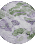 Addison Rugs Vaelanor Purple Washable Indoor-Outdoor Rug