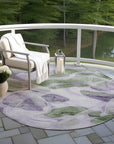 Addison Rugs Vaelanor Purple Washable Indoor-Outdoor Rug