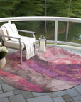 Addison Rugs Vaelara Pink Washable Indoor-Outdoor Rug