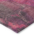 Addison Rugs Vaelara Pink Washable Indoor-Outdoor Rug