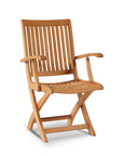 HiTeak Valencia Teak Oudoor Round Bistro Set 3PC