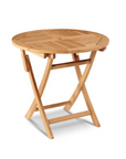 HiTeak Valencia Teak Oudoor Round Bistro Set 3PC