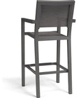 Vegas Aluminum Made Sling Outdoor Barstool-Outdoor Bar Stools-Sunset West-LOOMLAN