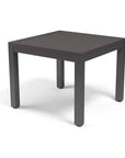Sunset West Vegas Aluminum Square Outdoor Dining Table