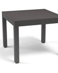 Sunset West Vegas Aluminum Square Outdoor Dining Table