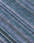 LOOMLAN Rugs Velatrix Blue Washable Indoor-Outdoor Rug