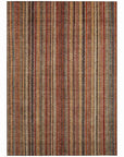 LOOMLAN Rugs Velatrix Orange Washable Indoor-Outdoor Rug