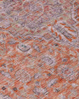 LOOMLAN Rugs Vexira Orange Washable Indoor-Outdoor Rug