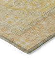 LOOMLAN Rugs Vexira Wheat Washable Indoor-Outdoor Rug