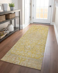 LOOMLAN Rugs Vexira Wheat Washable Indoor-Outdoor Rug