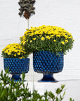 Abigails Vinci Pine Cone Ceramic Outdoor Planter