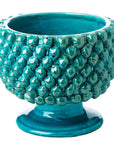 Abigails Vinci Pine Cone Ceramic Outdoor Planter