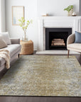 Addison Rugs Vintage Brown Washable Indoor-Outdoor Rug