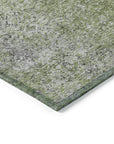 Addison Rugs Vintage Green Washable Indoor-Outdoor Rug