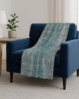 Addison Rugs Vintage Teal Washable Indoor-Outdoor Rug