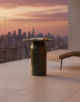 LH Home Vision Concrete Outdoor Side Table