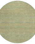LOOMLAN Rugs Viviennea Gold Washable Indoor-Outdoor Rug