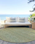 LOOMLAN Rugs Viviennea Gold Washable Indoor-Outdoor Rug