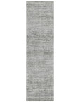 LOOMLAN Rugs Viviennea Gray Washable Indoor-Outdoor Rug