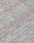 LOOMLAN Rugs Viviennea Ivory Washable Indoor-Outdoor Rug