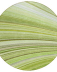 Addison Rugs Waves Green Washable Indoor-Outdoor Rug
