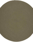 Wearever Round Reversible Indoor-Outdoor Rugs