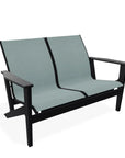 Wexler Sling Chat Height Two-Seat Loveseat
