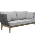 Wings 3 Seat Sofa - Mixed Grey Outdoor Sofa