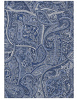 Addison Rugs Woven Blocks Blue Washable Indoor-Outdoor Rug
