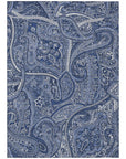 Addison Rugs Woven Blocks Blue Washable Indoor-Outdoor Rug