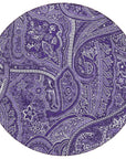 Addison Rugs Woven Blocks Purple Washable Indoor-Outdoor Rug